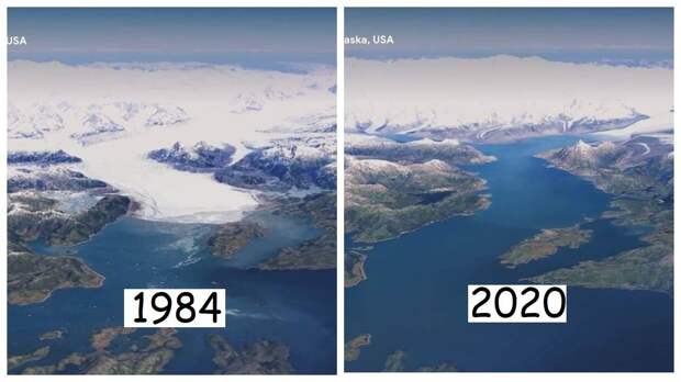 12 снимков тогда и сейчас, как наша планета изменилась с 1984 по 2020 годы