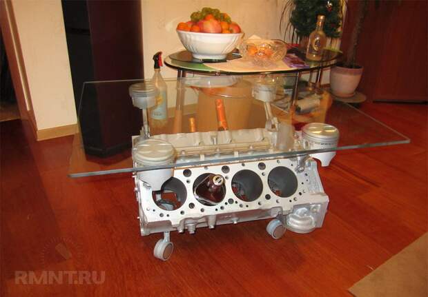 Мебель из автомобилей