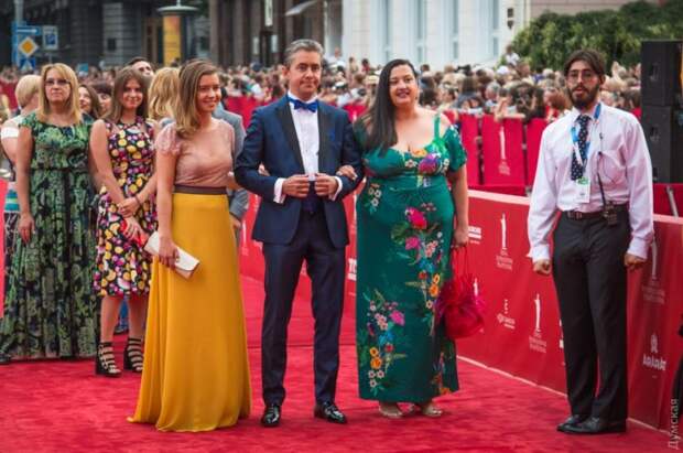 Красная дорожка Одесского кинофестиваля