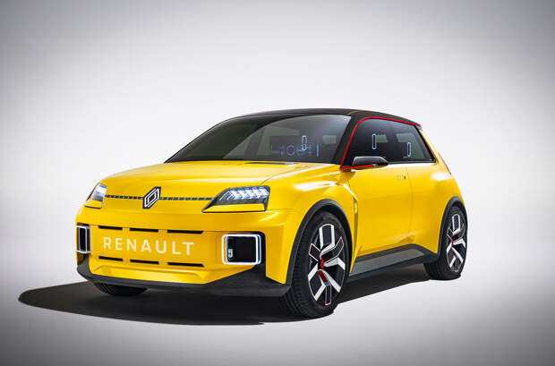 Renault представила маленький электрокар, посвященный модели R5