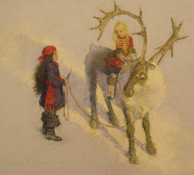Ганс Христиан Андерсен - Снежная королева (иллюстрация - Christian Birmingham)