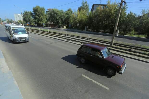 Дорога в Барнауле / Фото: amic.ru