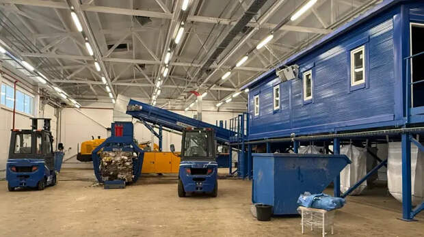 На Соловках построили первый в области мусоросортировочный комплекс