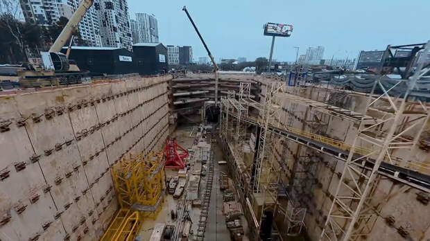 В столице завершено строительство двух тоннелей на Рублево-Архангельской линии