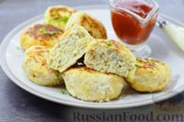 Фото к рецепту: Рыбные котлеты с куриным фаршем