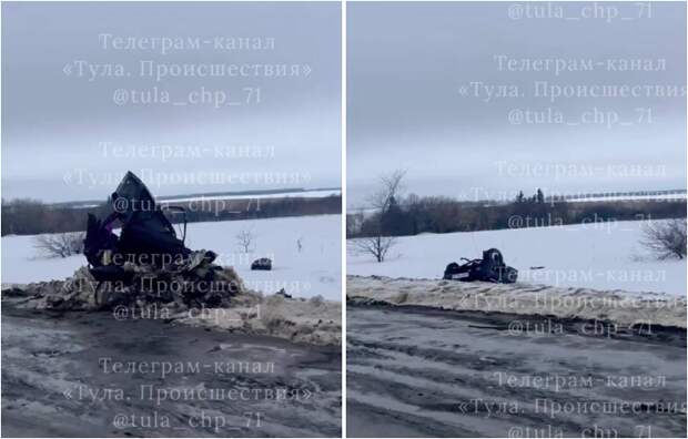 В столкновении "Лады" и бензовоза под Тулой погибла 19-летняя девушка