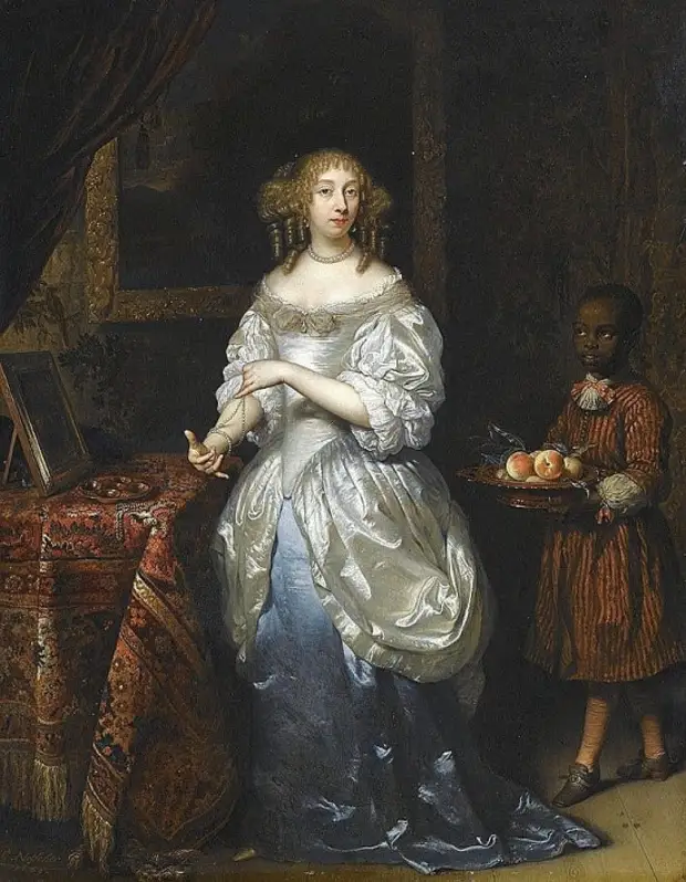 �������� Caspar Netscher (1639 � 1684). ������ �������� ����