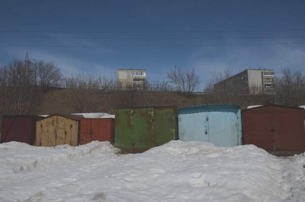 Уютные гаражи из российских дворов авто, гараж, гаражный массив, город, эстетика