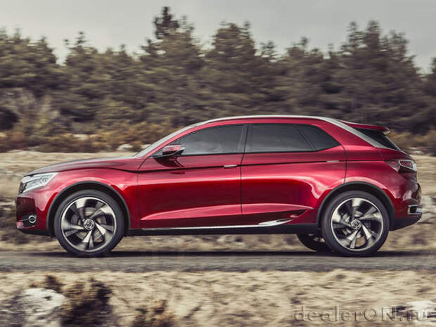 Концепт кроссовера Citroen DS Wild Rubis (Ситроен DS Вайлд Рубис)