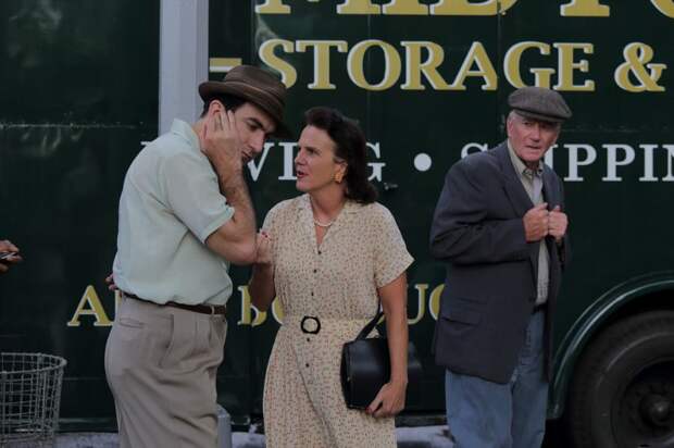 На съемочной площадке фильма Стивена Спилберга кино, авто, стивен спилберг