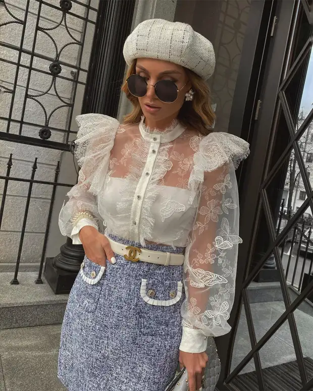 С чем носить прозрачные блузки: основные правила выбора и 11 стильных примеров