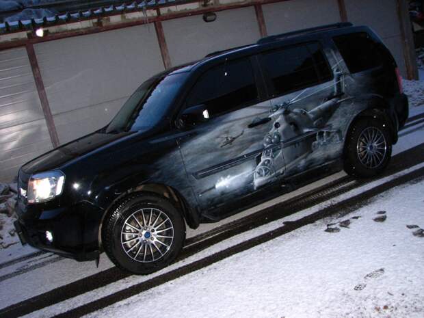 Моя аэрография airbrush, custompaint, аэрография, покраска