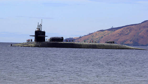 Американская подводная лодка. Архивное фото.