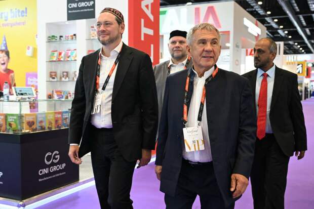 Миңнеханов: Татарстан Гарәп Әмирлекләрендәге Gulfood күргәзмәсендә уңышлы катнашты