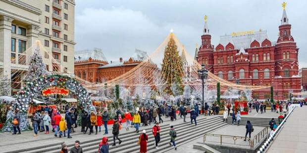 Новогодний маршрут подготовили на портале «Узнай Москву». Фото: mos.ru