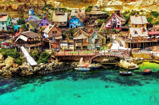 6. Malta : The Popeye Village