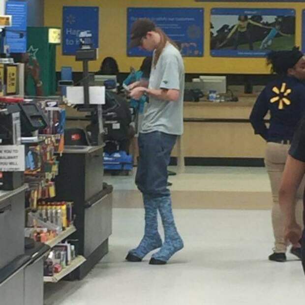 11. walmart, walmart покупатели, вот это да!, покупатели, приколы, странные люди