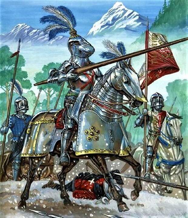 В 1474 году началось вооруженное противостояние между Швейцарским союзом и правителем Бургундии – Карлом Смелым.-9