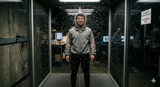 Студент в США отдался на съедение тысячам голодных комаров ради науки