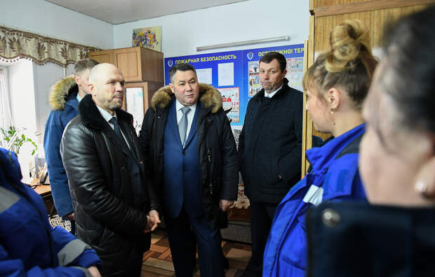 Игорь Руденя посетил Сонковскую ЦРБ и подразделение скорой медицинской помощи