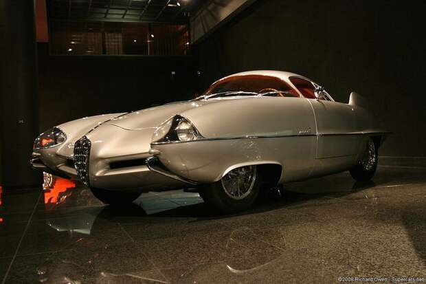 Концепт-кары Alfa-Romeo 1953-1955 годов (42 фото)