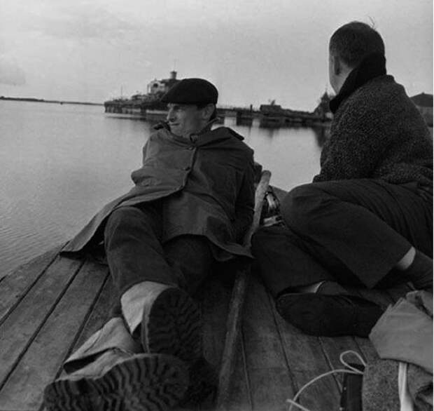 Андрей Тарковский. Фотограф А. Виханский. Андрей Тарковский. Фотограф А. Виханский.