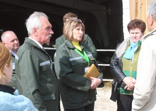 На базе ААТ ´Неўскі-Агра´ прайшла нарада па жывёлагадоўлі