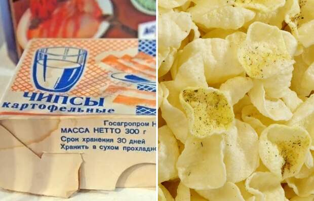 Советские чипсы 