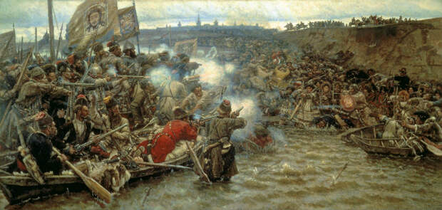 Surikov_Pokoreniye_Sibiri_Yermakom9