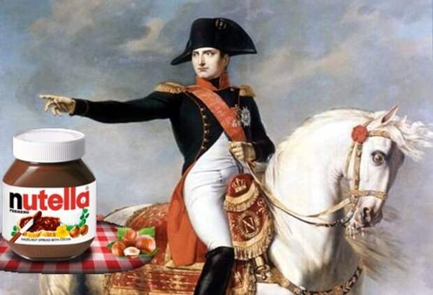 По одной из версий Наполеон косвенно участвовал в появлении Nutella. / Фото: pinterest.ru