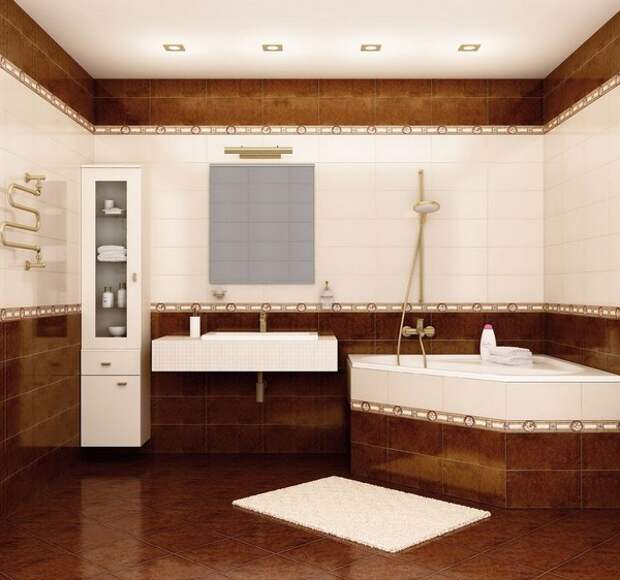 Дизайн ванной комнаты по фен шуй