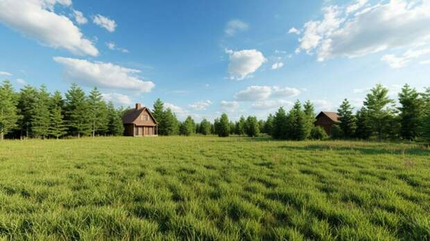 Участок земли / Изображение сгенерировано YandexGPT 5 Pro / amic.ru