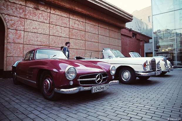 Mercedes-Benz Classic Day в Москве (57 фото)