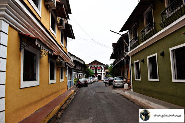 Streets of Panajim Goa