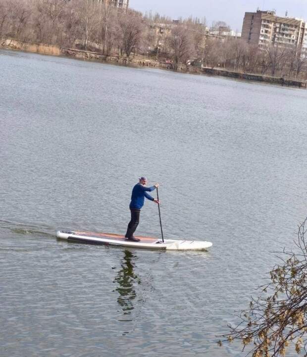 В парке Щербакова....