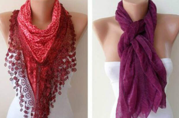 Как правильно носить женский шарф... 58 лучших вариантов!