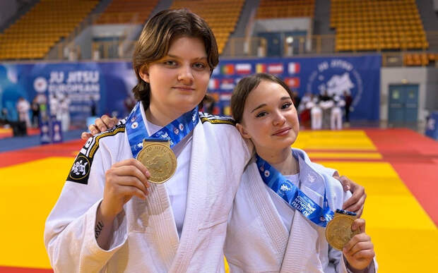 Рязанские спортсменки стали чемпионками Европы по джиу-джитсу