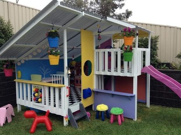 Детский домик на участке: мастер-класс и идеи для вашего двора