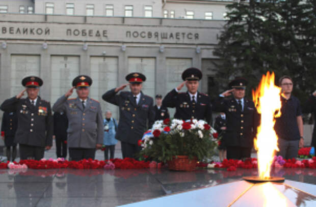 Восточно-Сибирское линейное управление МВД России на транспорте присоединилось к акции «Свеча памяти»