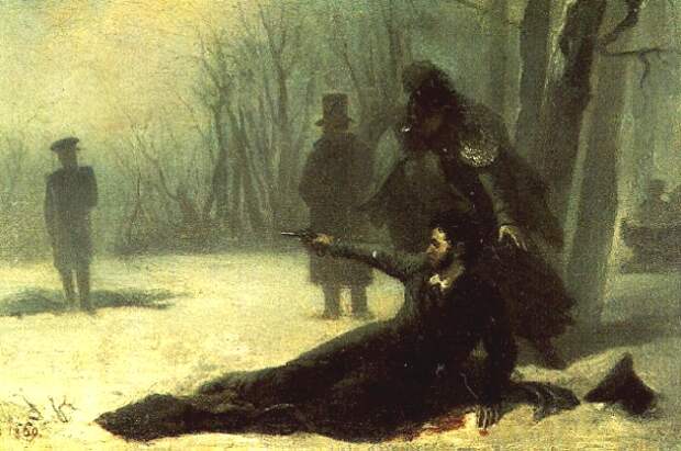 Дуэль Пушкина и Дантеса состоялась на Черной речке.