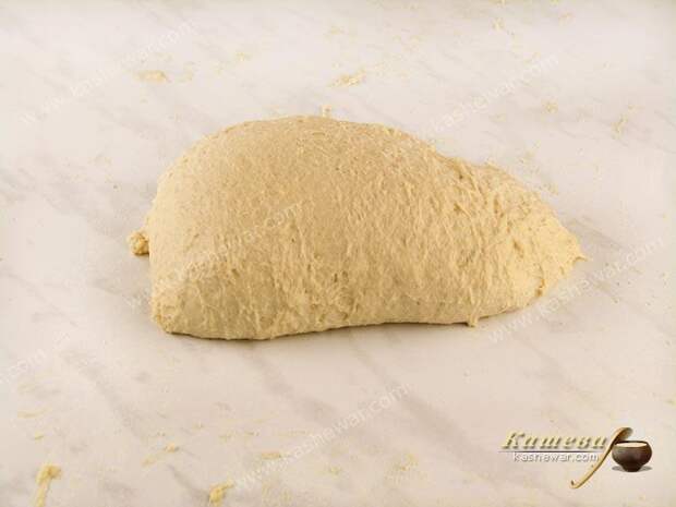 Вымешанное тесто