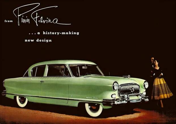 В 1952 модельном году Ambassador появился в выразительной стилистике Golden Airflyte, созданной при участии итальянского ателье Pinin Farina.