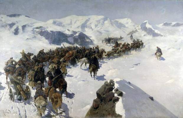 Рубо - Переход князя Аргутинского