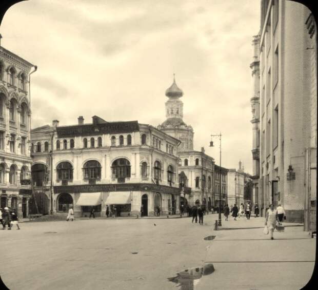 Магазины на Пятницкой улице. СССР, Москва, 1931 год.