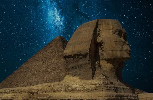 Фото: https://get.pxhere.com/photo/star-monument-pyramid-space-night-sky-terrain-egypt-pyramids-of-giza-sphinx-giza-monuments-screenshot-astronomical-object-egyptian-pyramids-650317.jpg