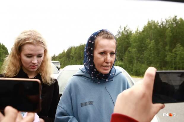 На съёмочную группу Ксении Собчак напали в Среднеуральском женском монастыре