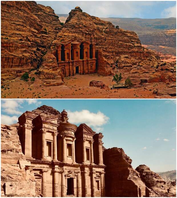 Древний город Петра – национальное достояние Иордании. 
