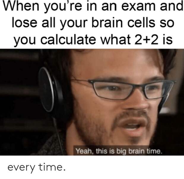 This is big brain time meme