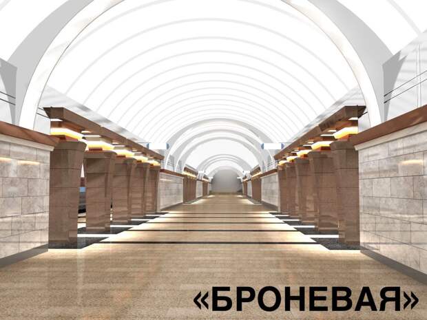 В Сети появились фото новых станций петербургского метро