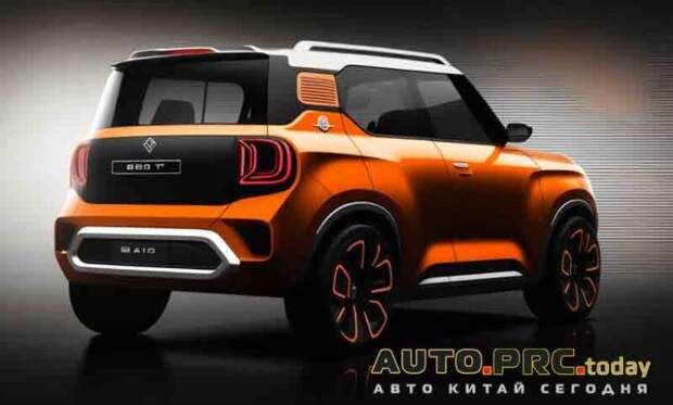 Baojun Yep EV замечен без камуфляжа в Китае